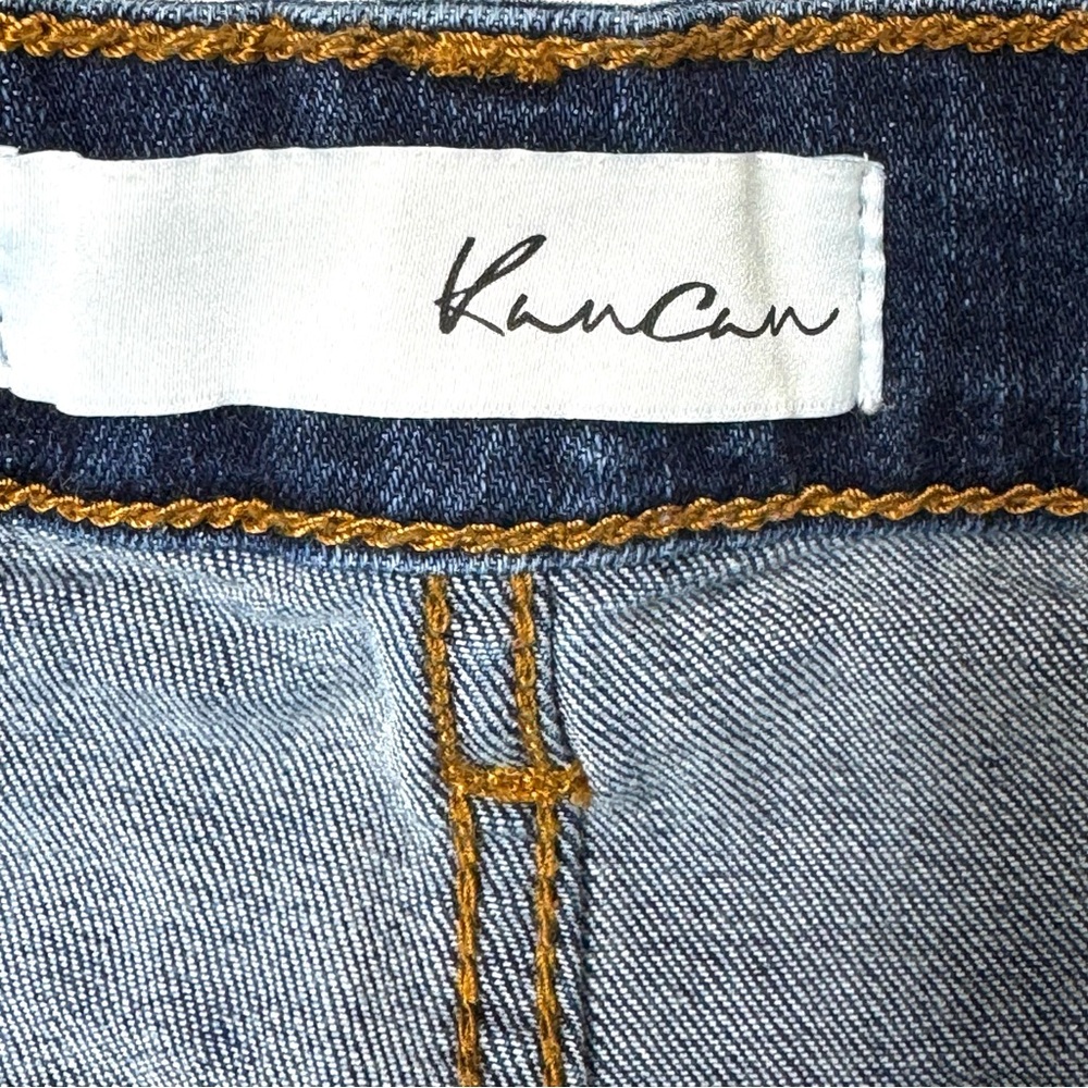 KanCan Estilo High Rise Button Fly Skinny Jeans Women’s Size 27 Distressed - Picture 15 of 17